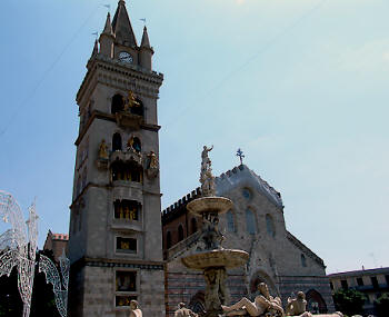 Messina - Duomo e Fontana di Orione