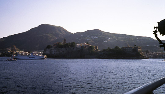 Arrivo a Lipari