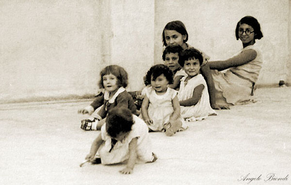 Foto Angelo Biondi - Clara, Tina, Nino, Maria?