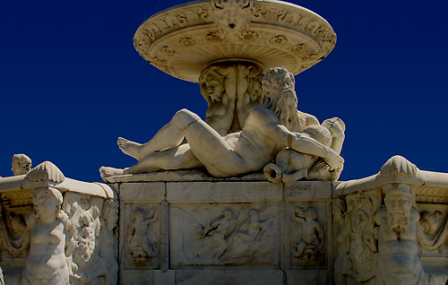 La fontana di Orione del Montorsoli - Messina