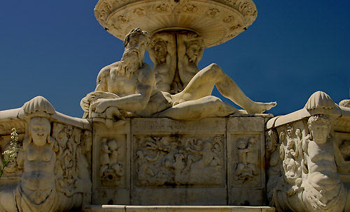 La fontana di Orione del Montorsoli - Messina