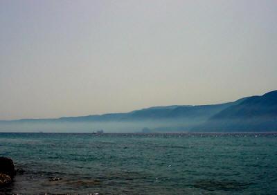 La Calabria vista da Capo peloro